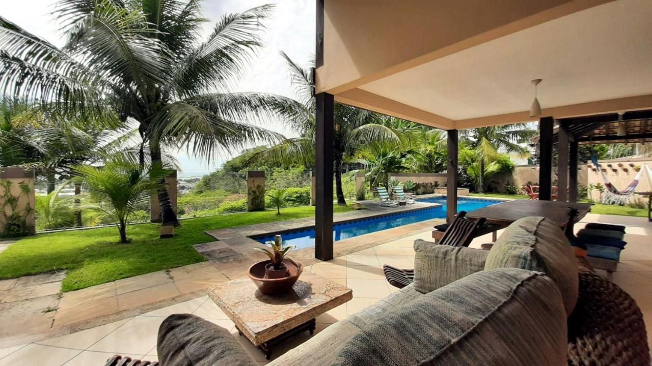 Casa Com Vista Para O Mar De Taperapuan Porto Seguro Exterior photo