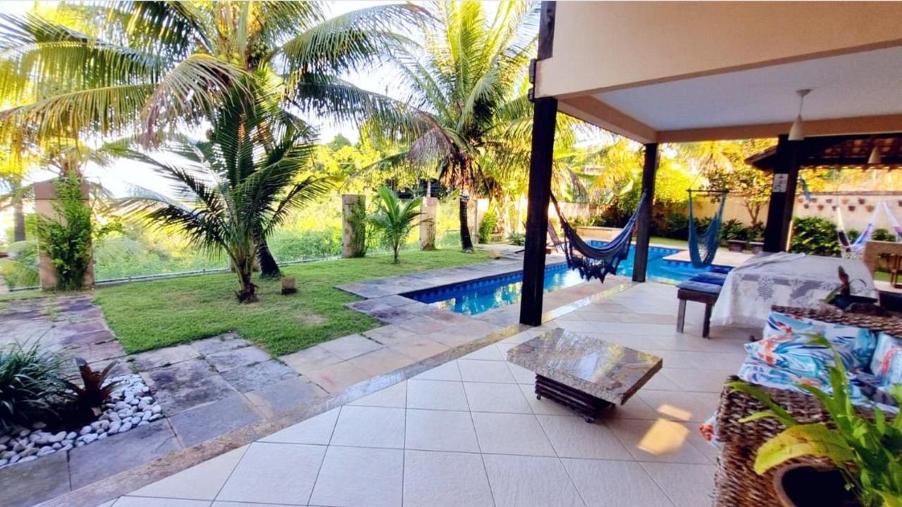 Casa Com Vista Para O Mar De Taperapuan Porto Seguro Exterior photo