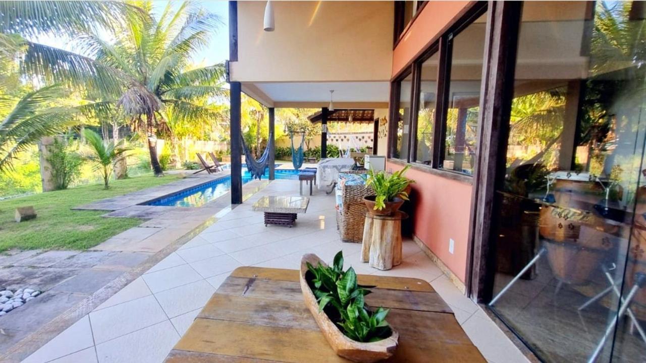 Casa Com Vista Para O Mar De Taperapuan Porto Seguro Exterior photo